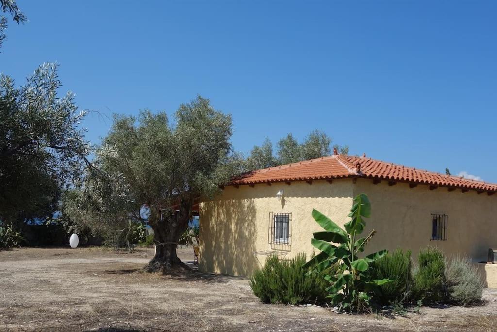 House By The Sea At Skaloma, Loutraki Vila Limni Vouliagmenis Exterior foto
